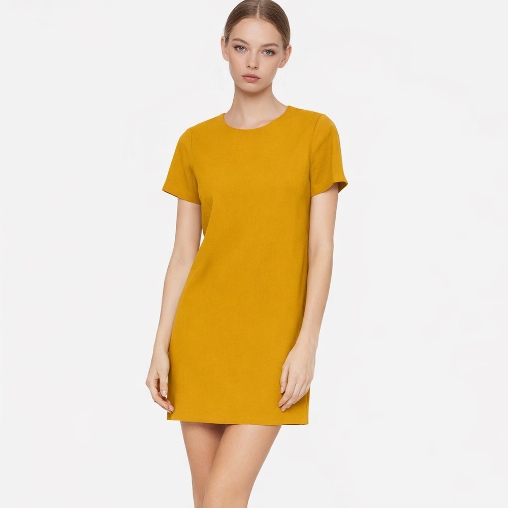 Babaton Patricio Dress – Women’s Size 6 – Aritzia Yellow / Mustard - Picture 2 of 12